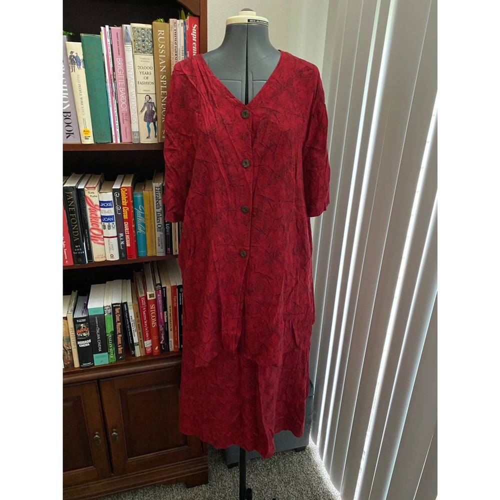 Vintage red two piece